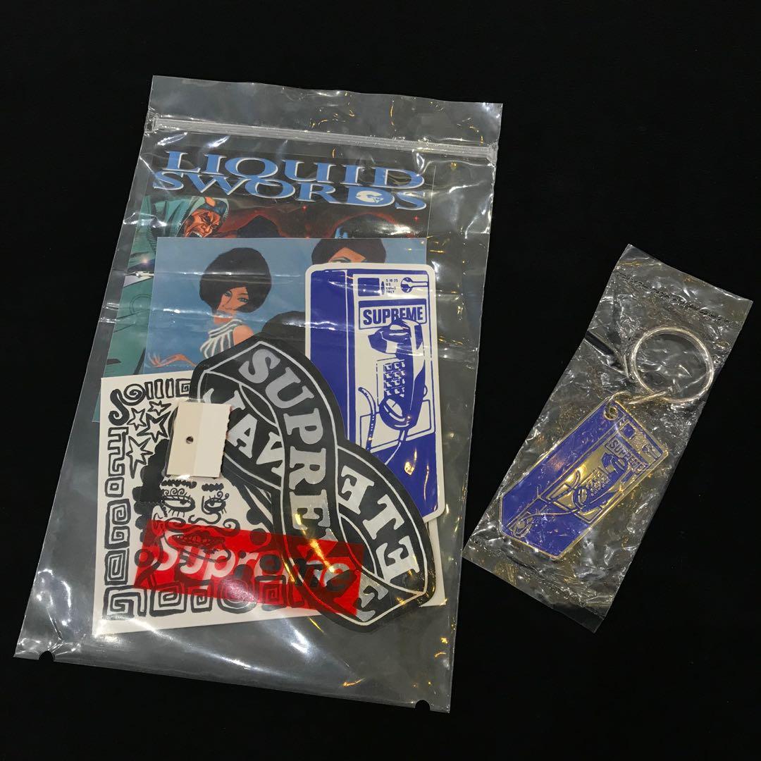 Supreme phone on sale booth sticker