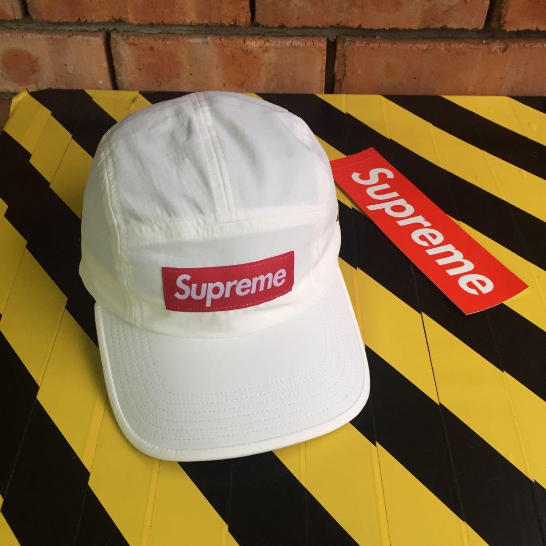 supreme trail camp cap black