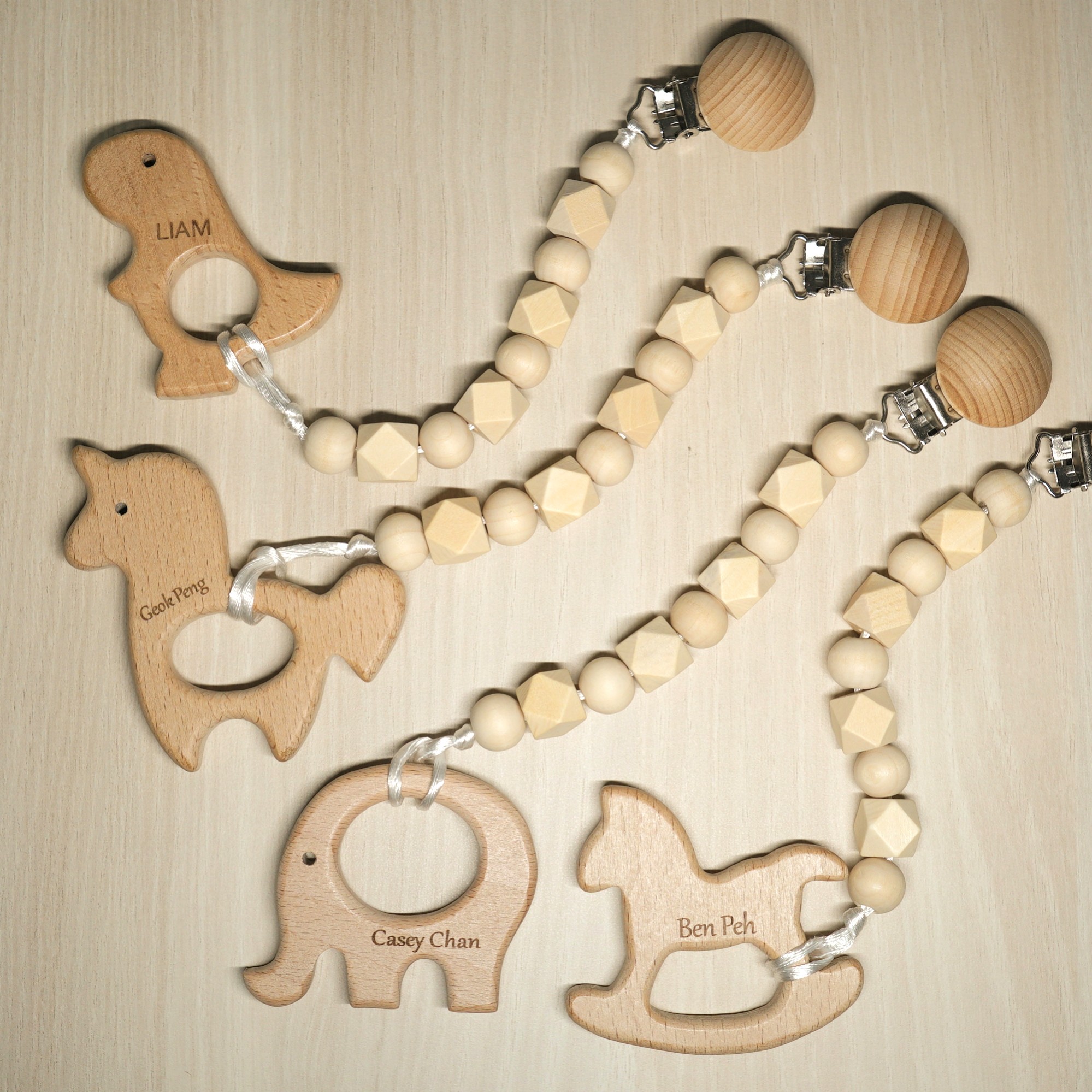 customised teether