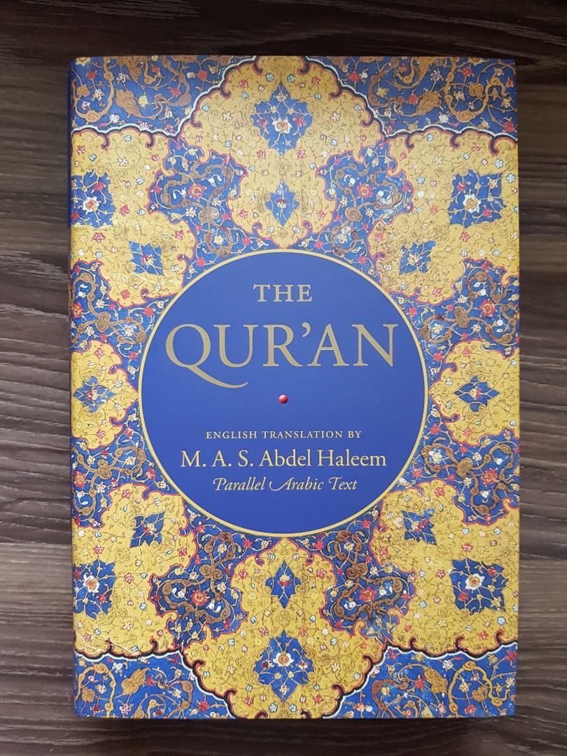 The Qur An English Translation With Parallel Arabic Text Books Stationery Books On Carousell