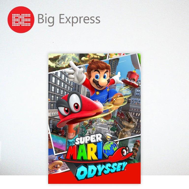 mario odyssey digital