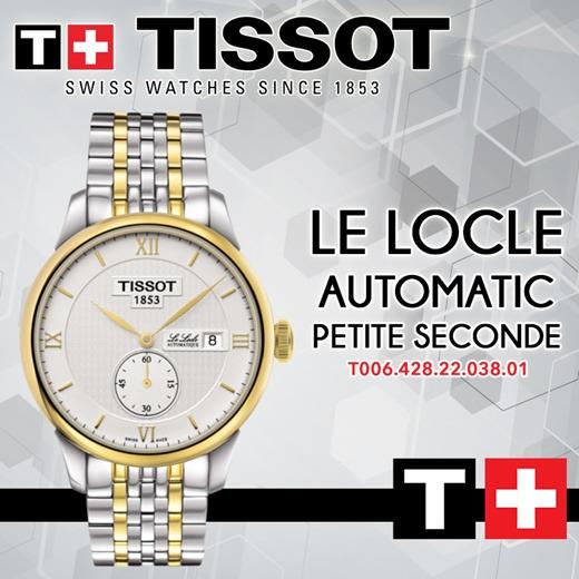 Tissot T006.428.22.038.01 Le Locle Automatic Gold Tone Men s Watch