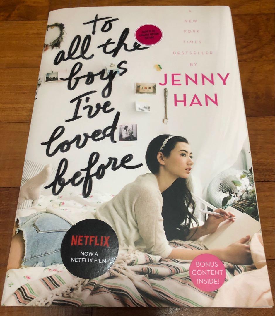 To All The Boys I Ve Loved Before Paperback Book Jenny Han Books Stationery Fiction On Carousell