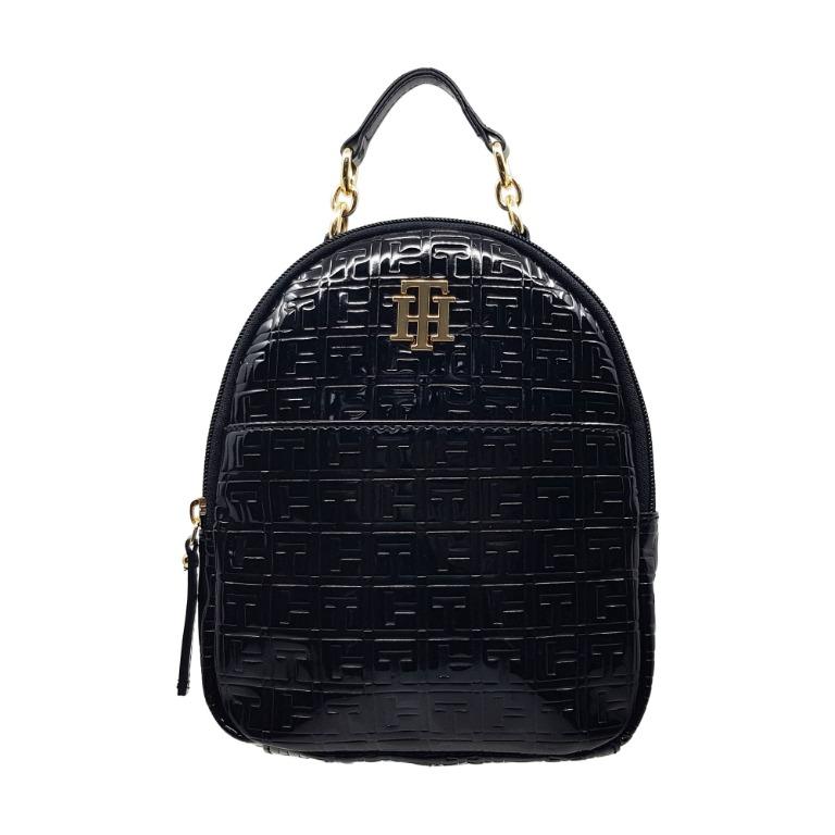 TOMMY HILFIGER Mini Backpack Black Women s Fashion Bags
