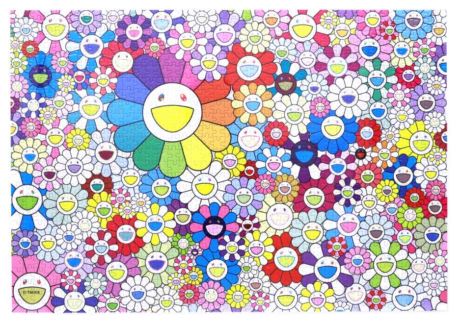 村上隆 Jigsaw Puzzle Murakami Flowers パズル-