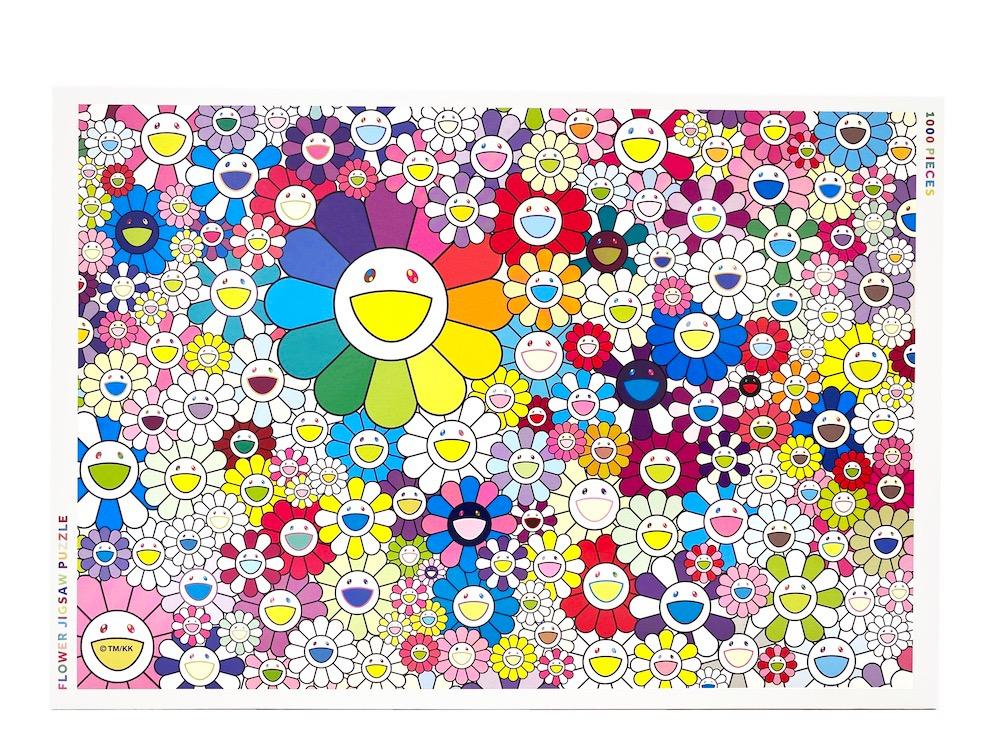 村上隆 Jigsaw Puzzle Murakami Flowers パズル-