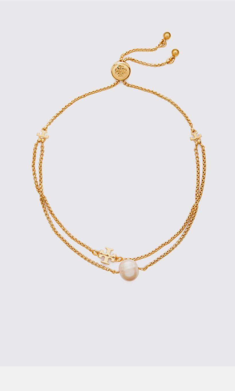 Tory burch Kira pearl slider bracelet, Women's Fashion, Jewelry \u0026  Organisers, Charms on Carousell