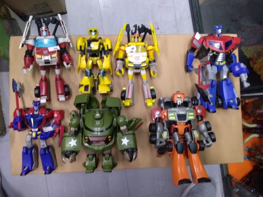 Transformers Animated Optimus Prime Wreck Gar (see desc. for prices),  Hobbies & Toys, Toys & Games on Carousell