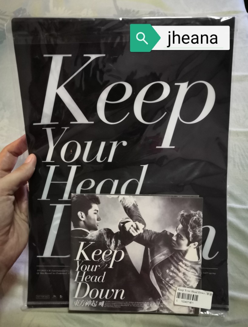 Tvxq Keep Your Head Down Cd And Bromide Taiwan Version Hobbies Toys Memorabilia Collectibles K Wave On Carousell