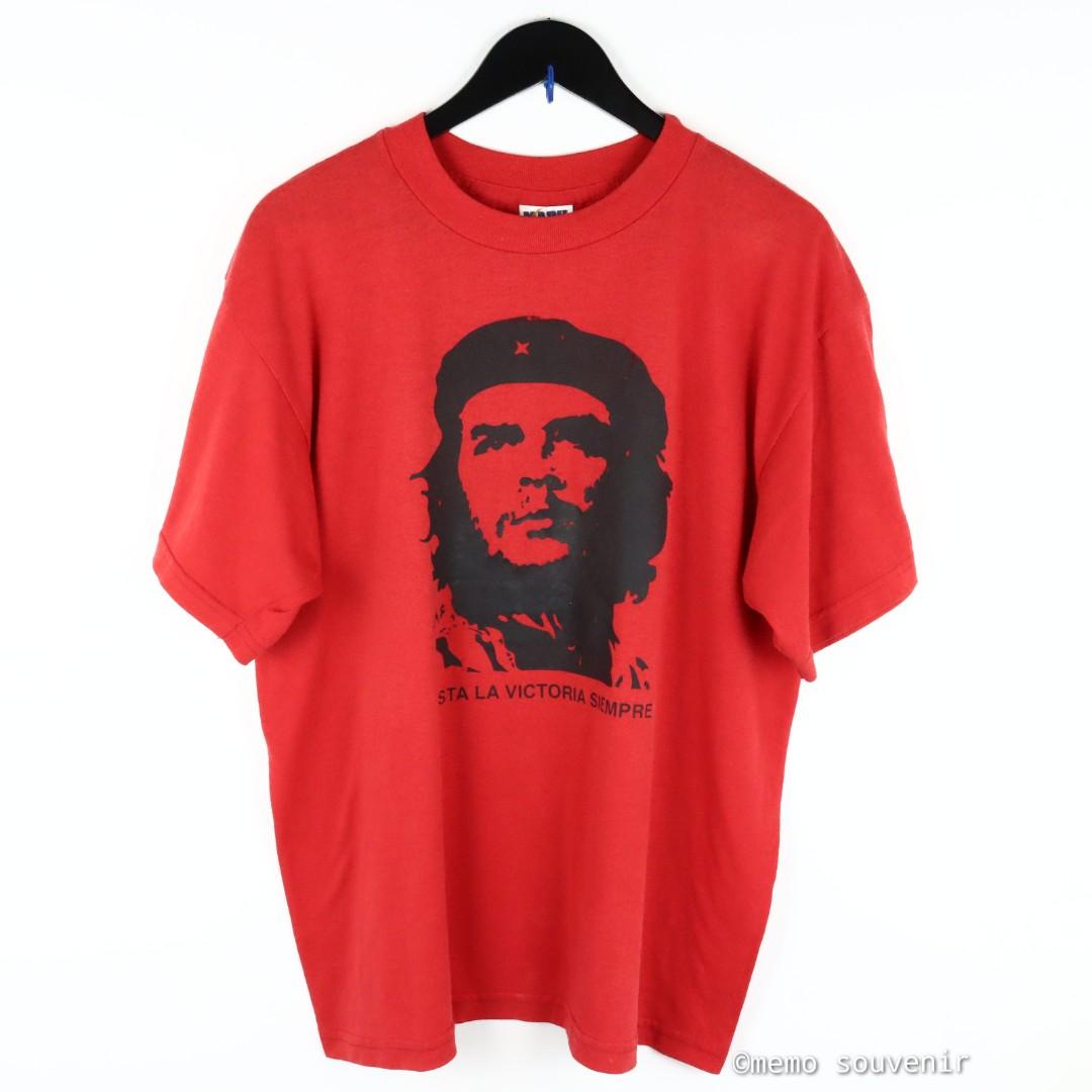 VINTAGE 90'S CHE GUEVARA ALL OVER PRINT SHIRT, Men's Fashion, Tops & Sets,  Tshirts & Polo Shirts on Carousell