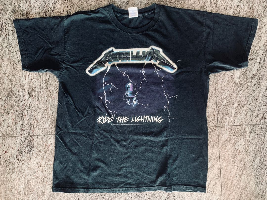 Vintage Metallica band tee tshirt t 