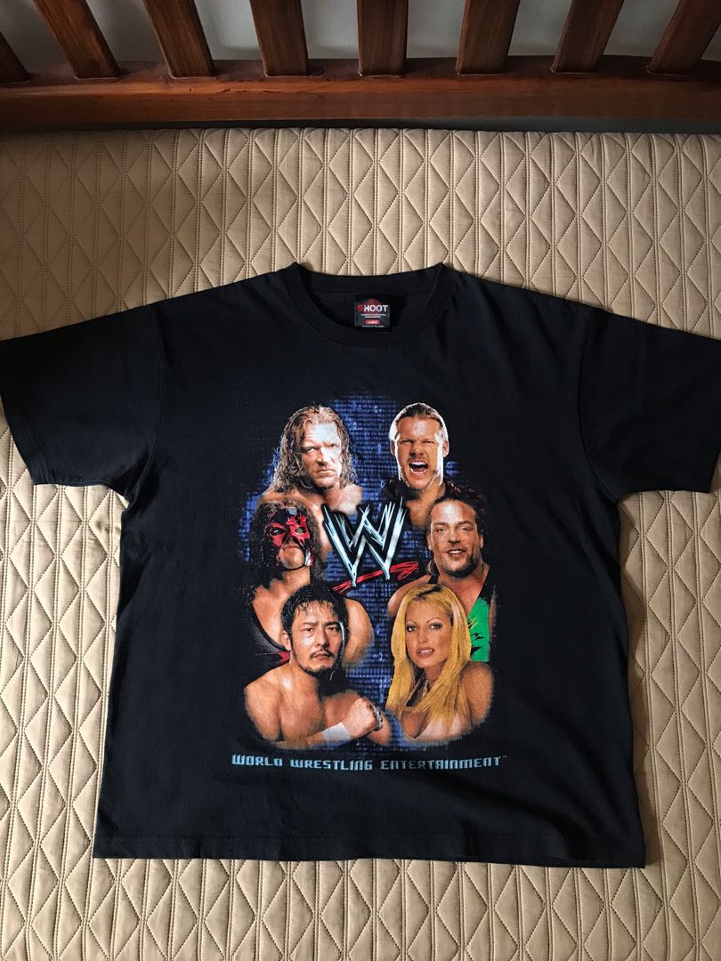 Vintage wwe shirt Clearance