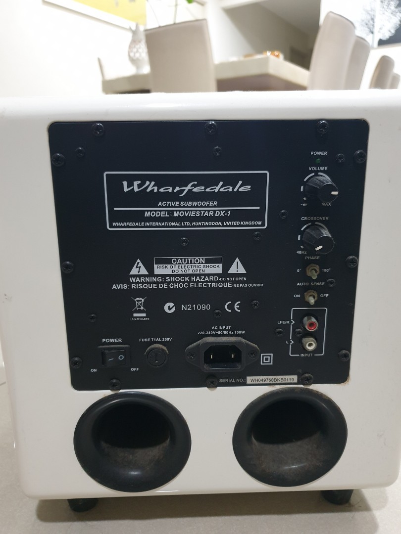 wharfedale moviestar dx 1 subwoofer