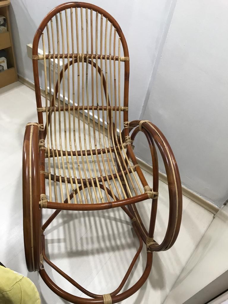Wooden Rocking Chair Furniture Tables Chairs On Carousell