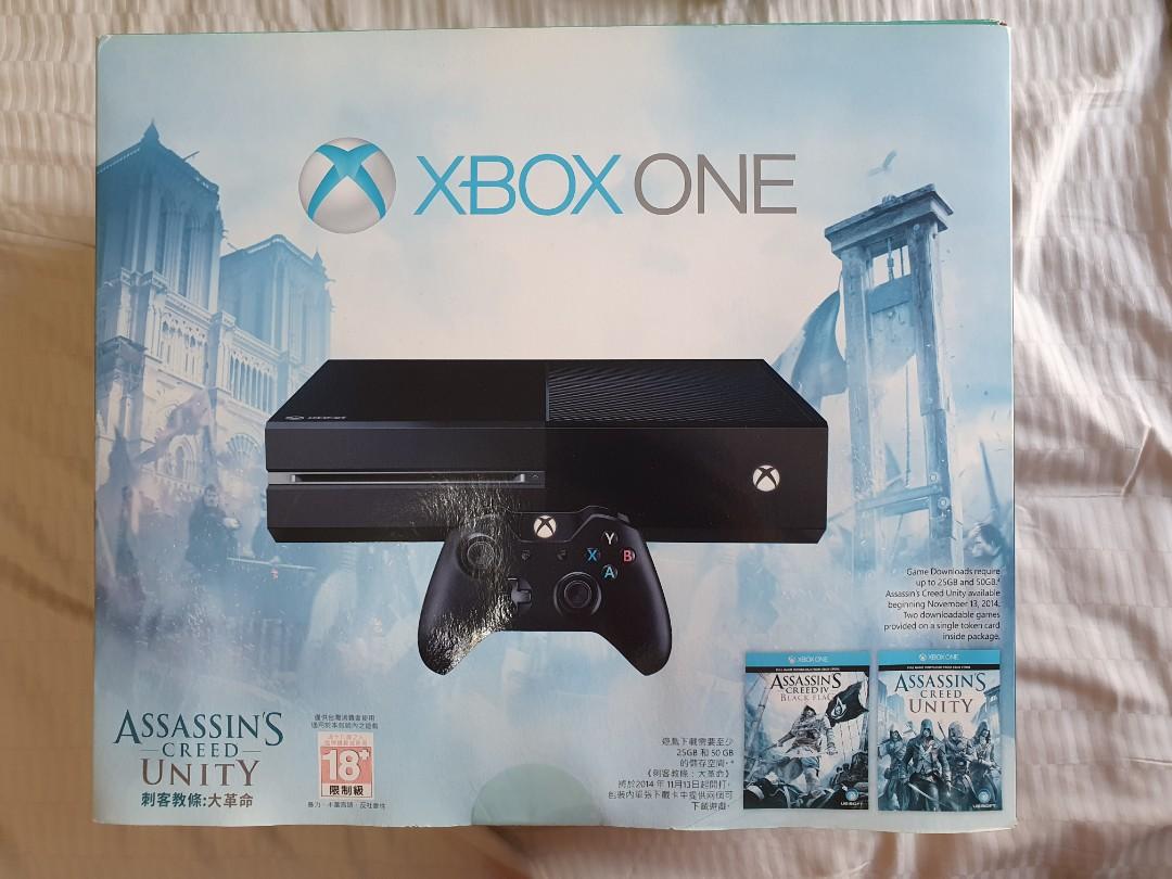 Xbox One 500gb With 2 Controllers And Headset Toys Games Video Gaming Consoles On Carousell