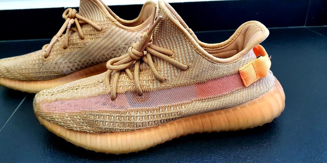 Yeezy Boost 350 Clay Men s Fashion Footwear Sneakers on Carousell