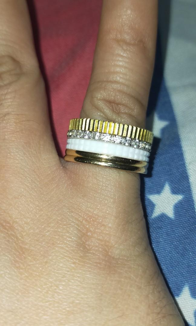 Boucheron 750 online ring price
