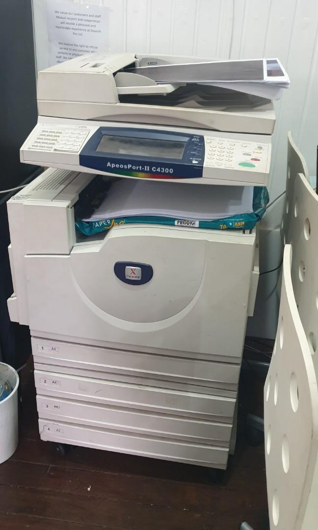 2 Fuji Xerox Printers Spoilt For Parts Repair Electronics Others