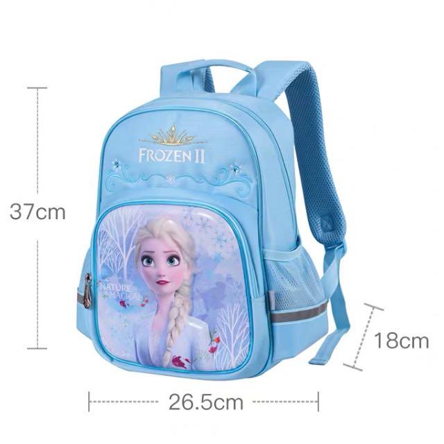 3D Frozen II School Bag, Frozen 2 Princess Backpack (D1) - Ready Stock ...