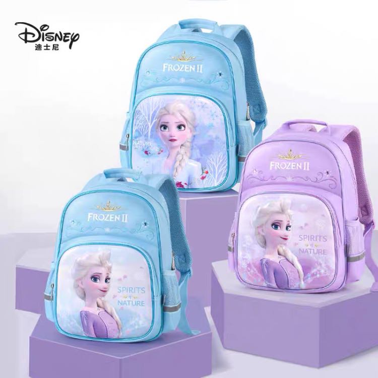 3D Frozen II School Bag, Frozen 2 Princess Backpack (D1) - Ready Stock ...