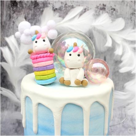 3d Unicorn Cake Toppers Design Craft Craft Supplies Tools On Carousell