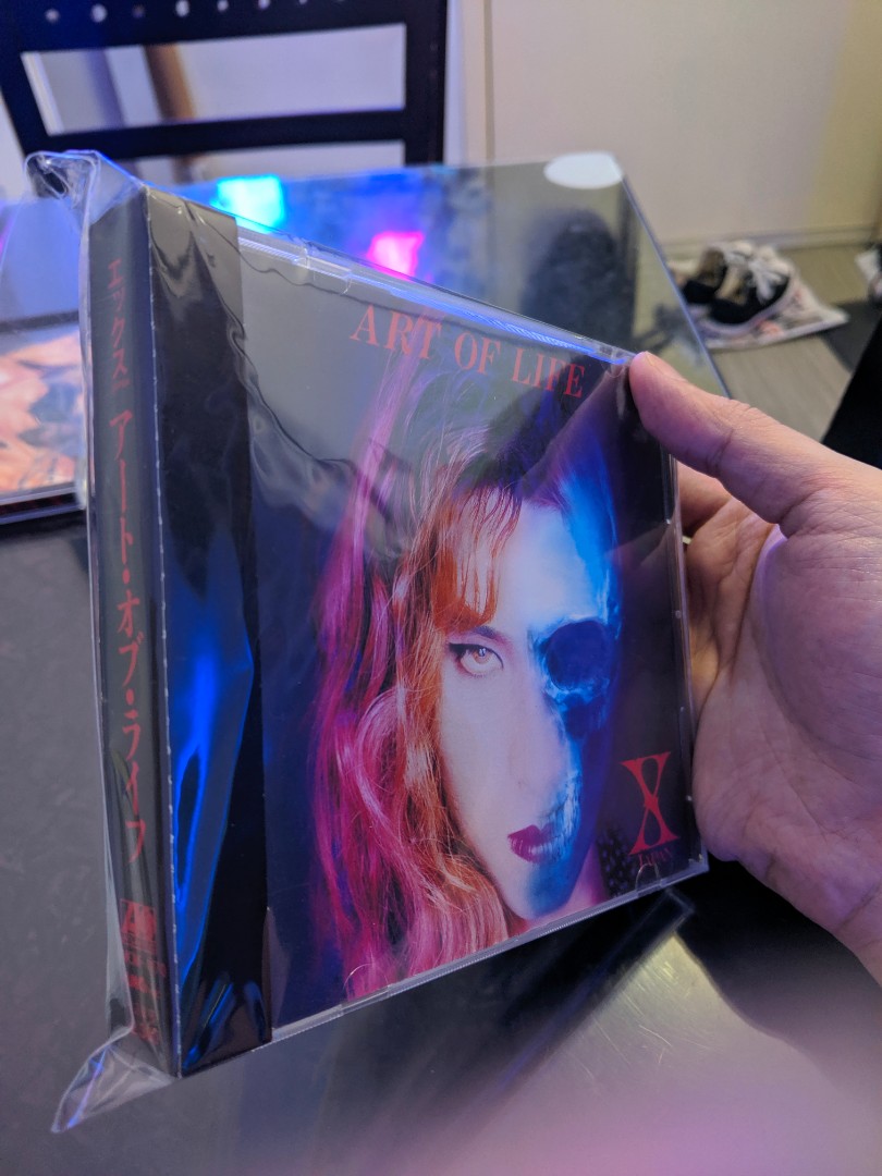 X JAPAN ART OF LIFE CD 僅開封狀態碟無花有側標有歌詞簿, 興趣及 