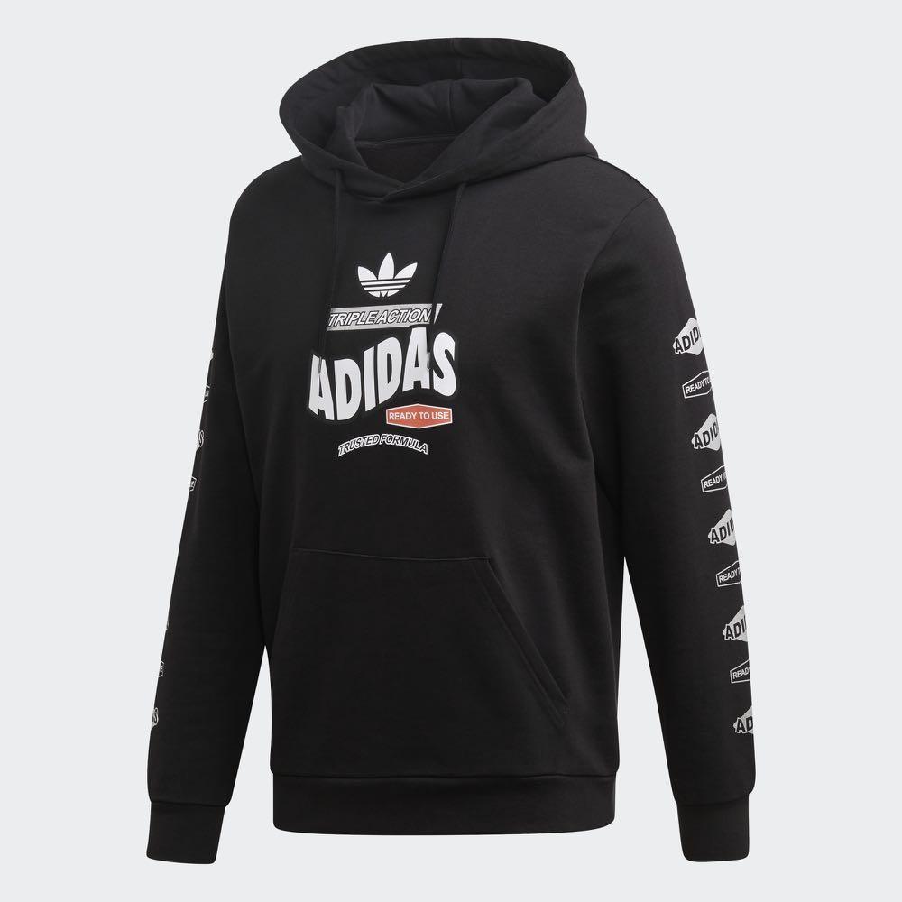 Adidas triple action hoodie clearance