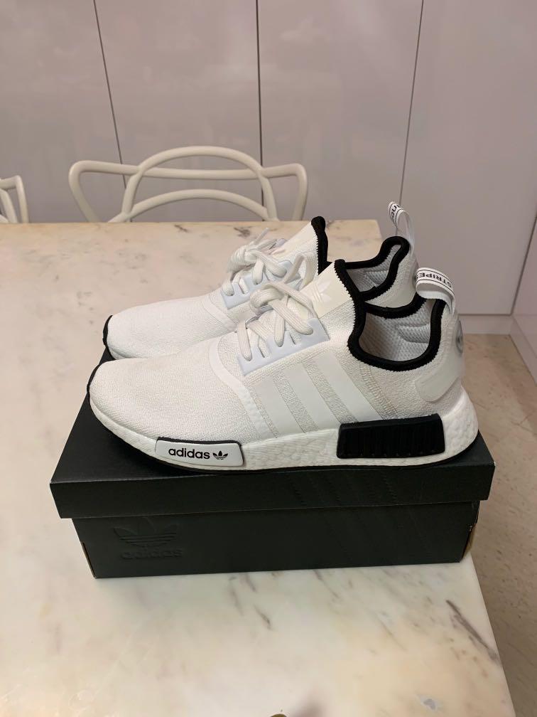 Adidas NMD R1 White Discounted