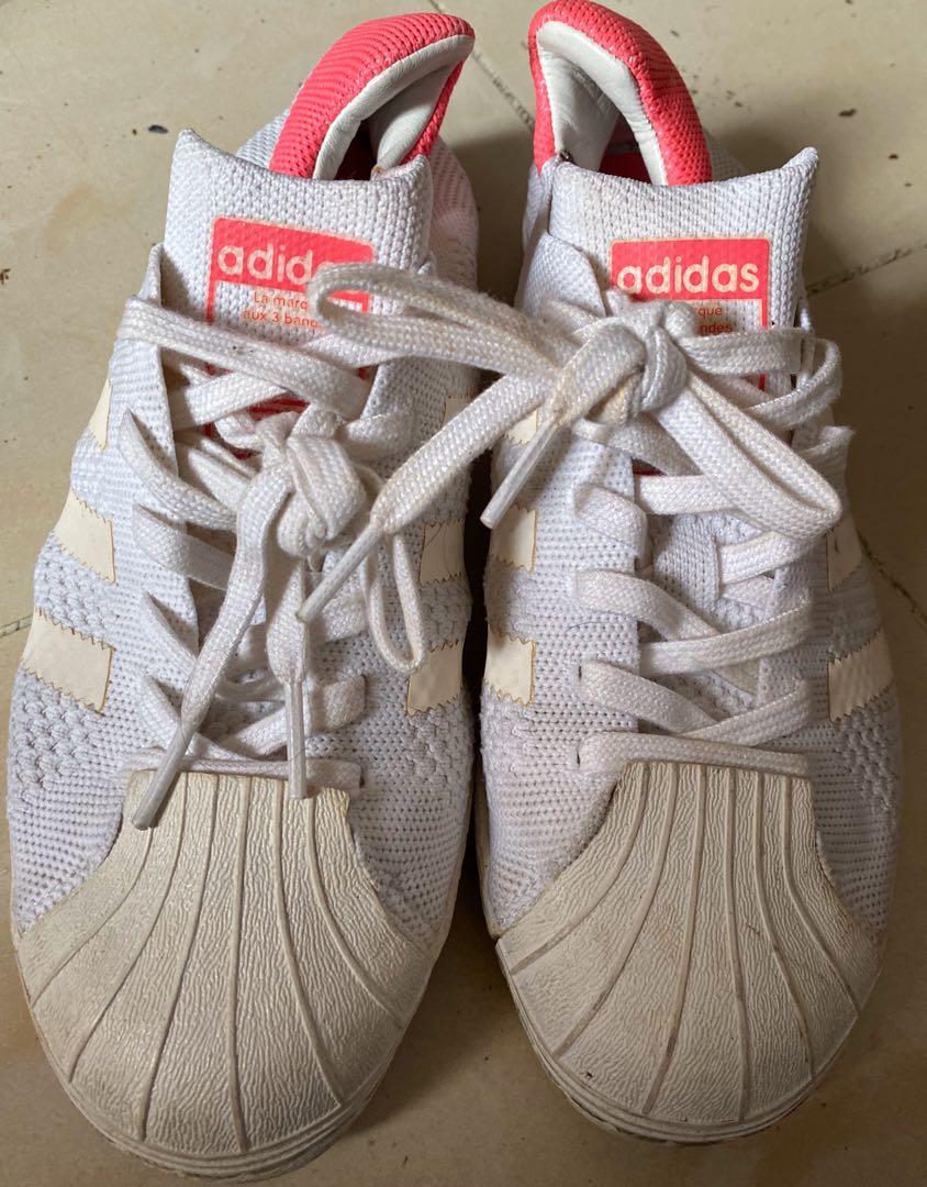 adidas sneakers pink and white