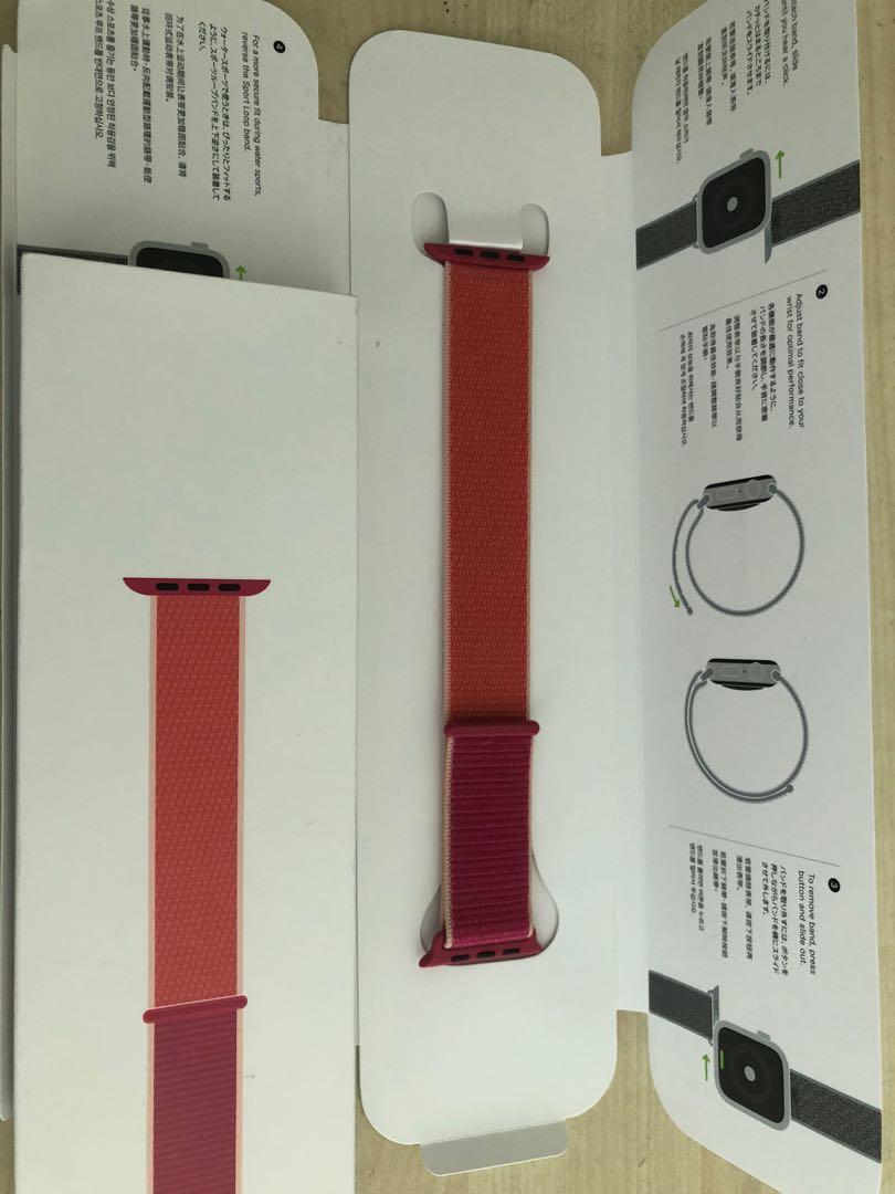 Apple watch pomegranate band sales