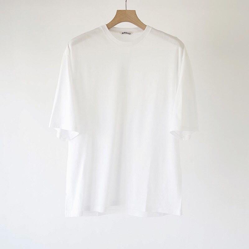 Auralee Seamless Crew Neck Half Sleeve Tee 2025 | www