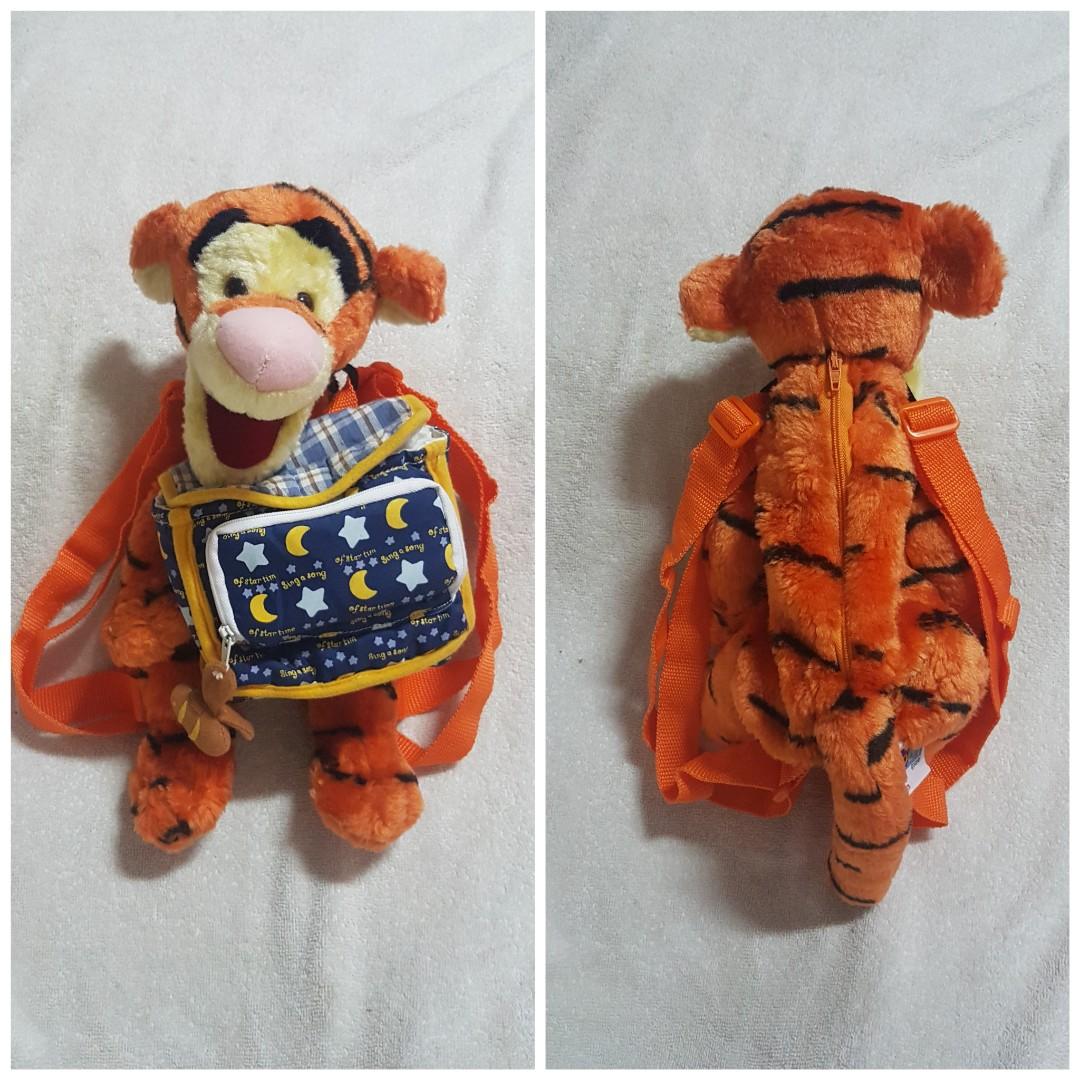 tigger plush backpack