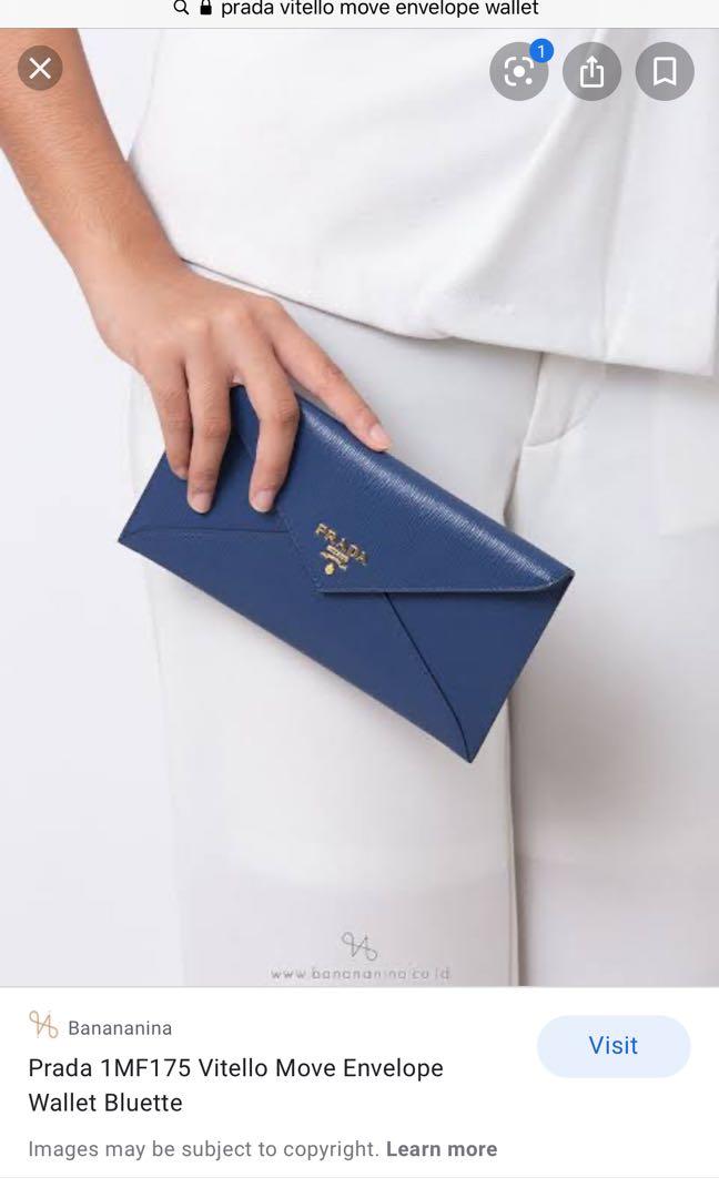 prada vitello move envelope wallet