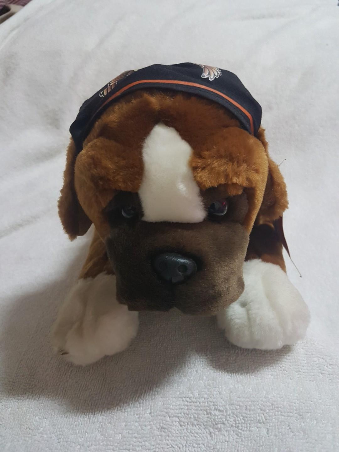 harley davidson stuffed dog