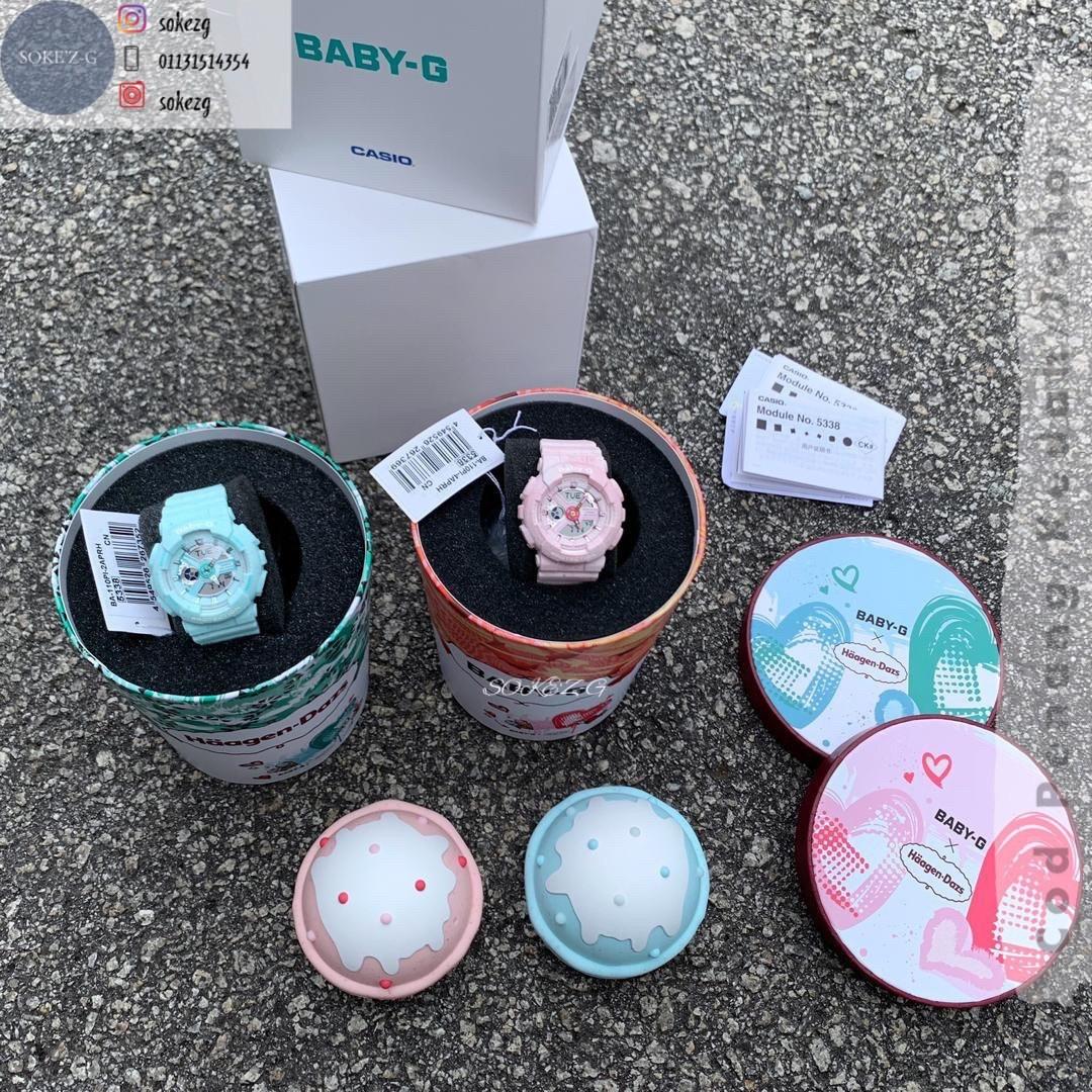 Baby G X Haagen Dazs Ice Cream Inspired Collection Women S Fashion Watches Accessories Watches On Carousell