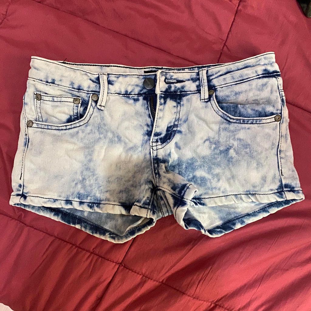bleached shorts