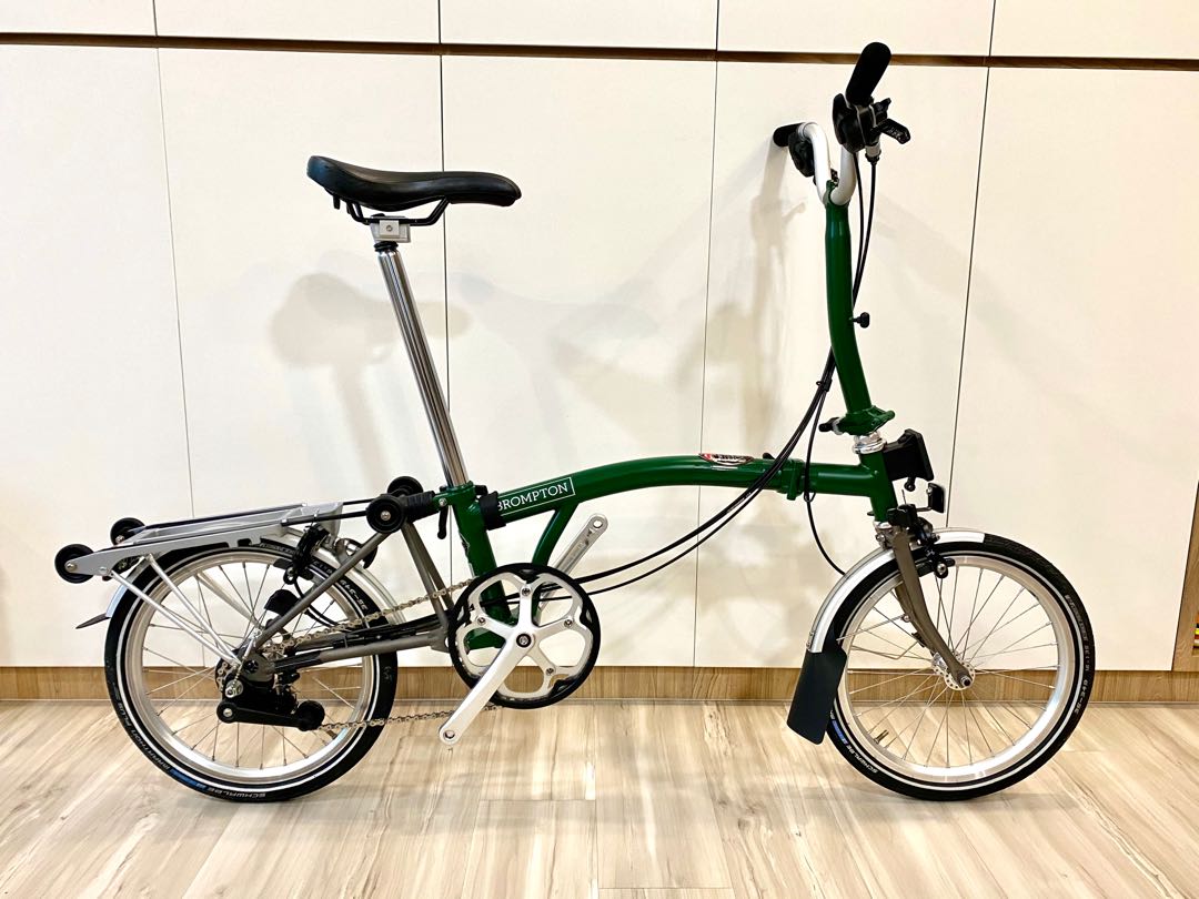 Brompton M6R X Superlight Titanium with Manual