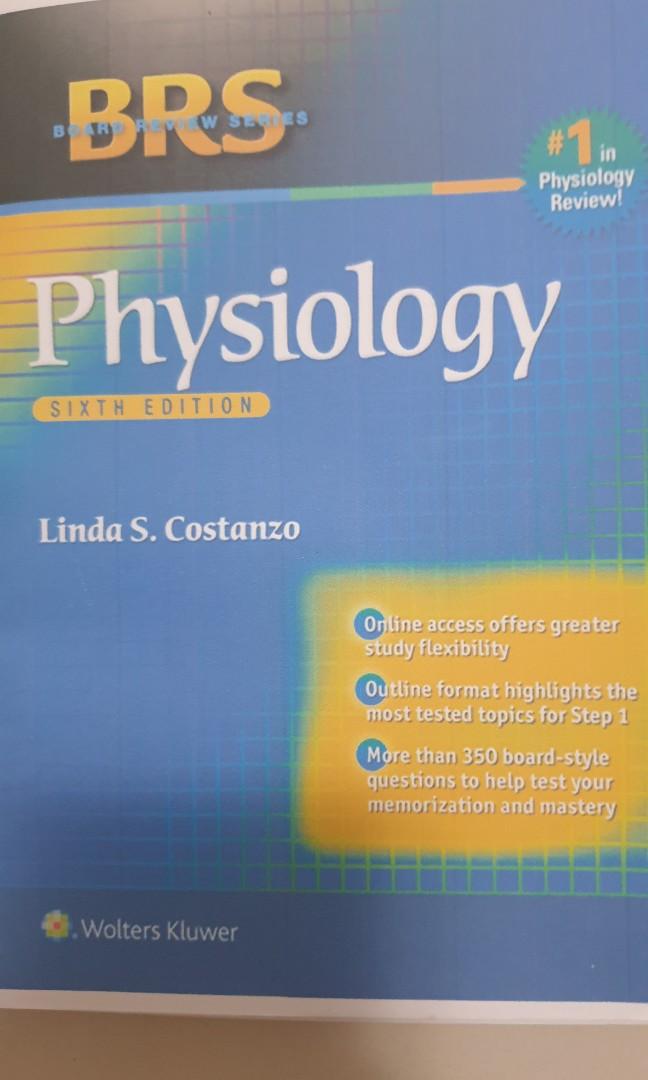 BRS Physiology 6th Ed (Category: Textbooks) located in Cebu City. Submitted by zoessecretcloset (Listing ID 1020939104, Image 1). Description: Brand New Full color with green cover.
