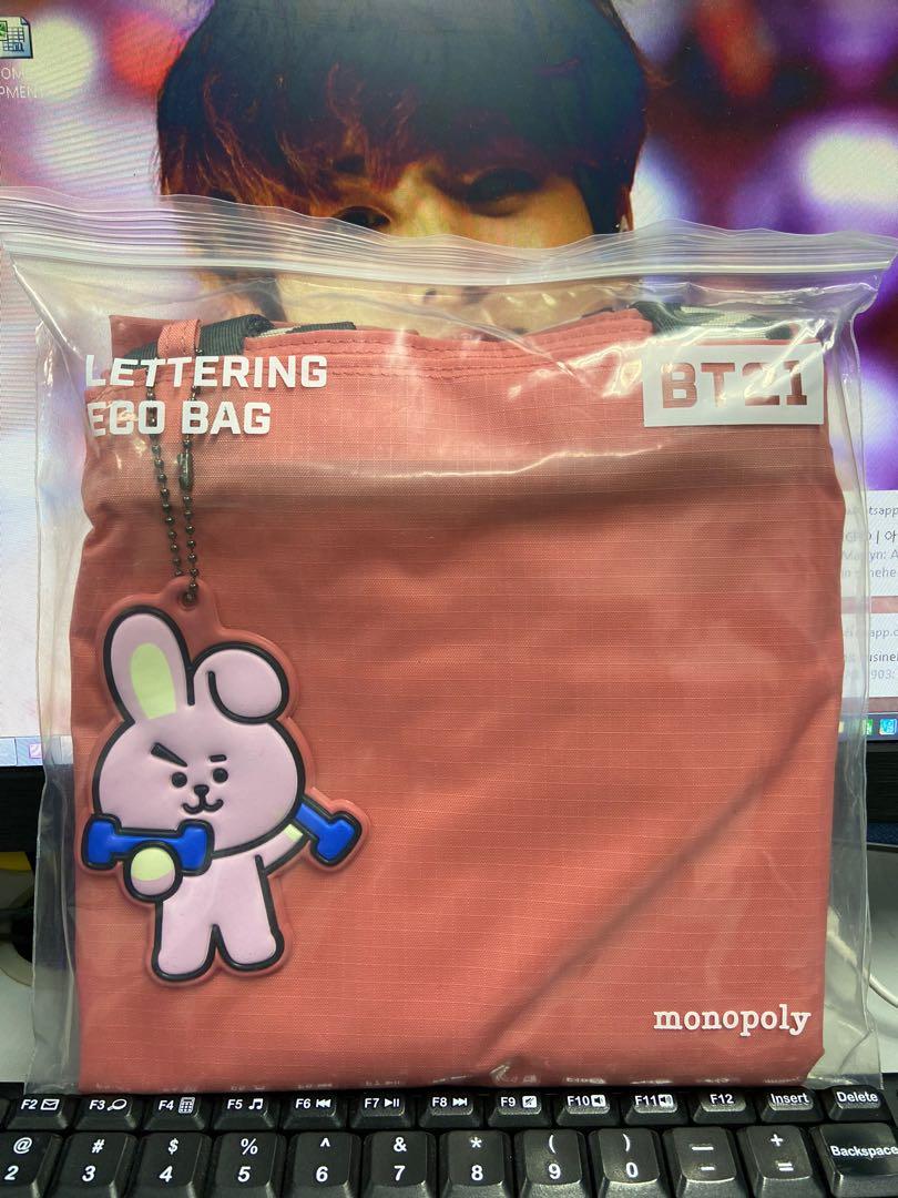 Bt21 lettering eco on sale bag