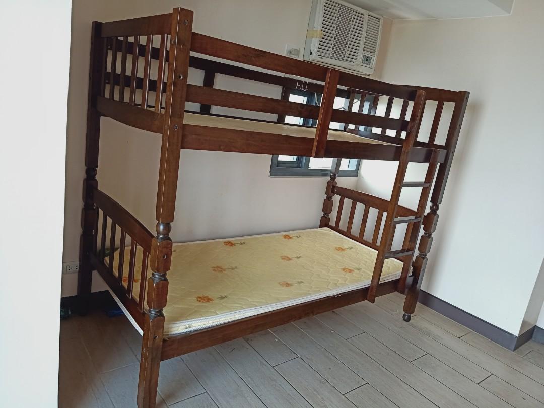 bunk beds and mattresses