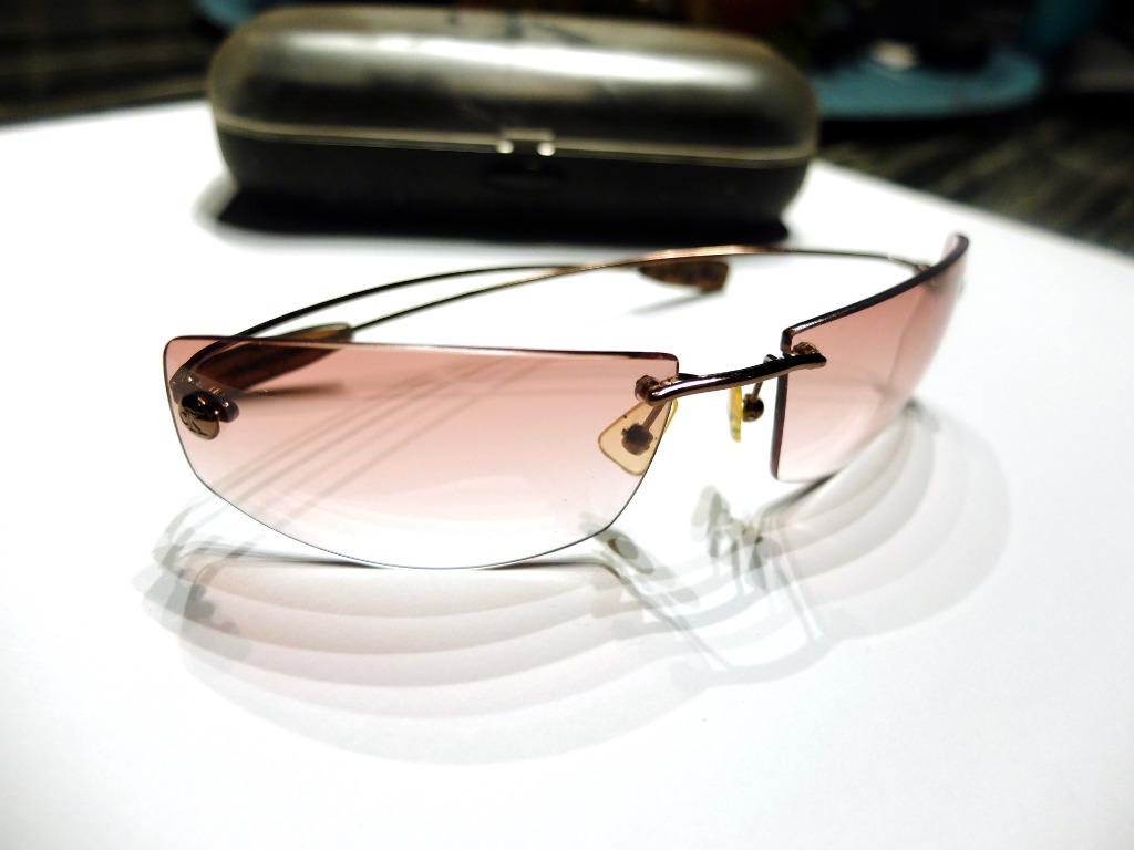 Calvin klein cheap rimless sunglasses