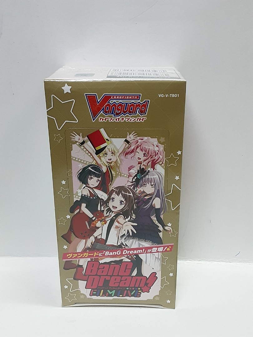 Cardfight Vanguard Bang Dream Film Live Vg V Tb01 Toys Games Board Games Cards On Carousell