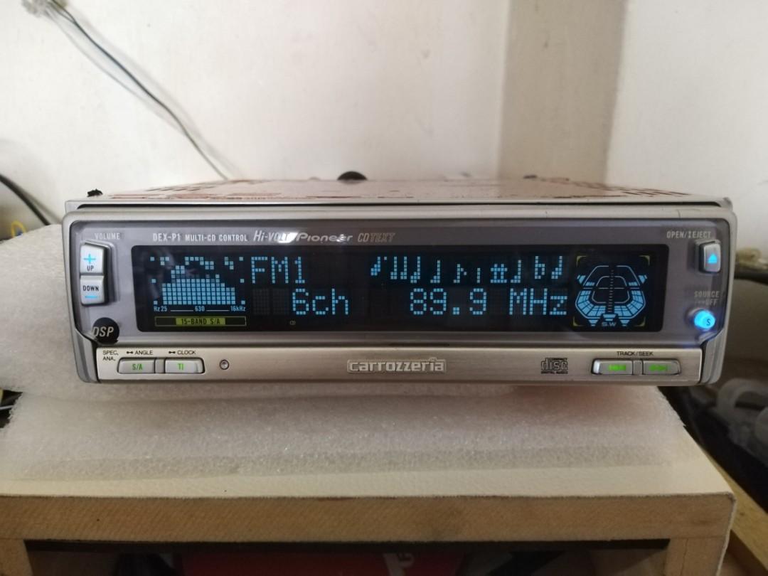 carrozzeria カロッツェリア　DEX-P1 中古品 Carrozzeria DEX-P1 Pioneer 1Din Car Audio CD Player JDM
