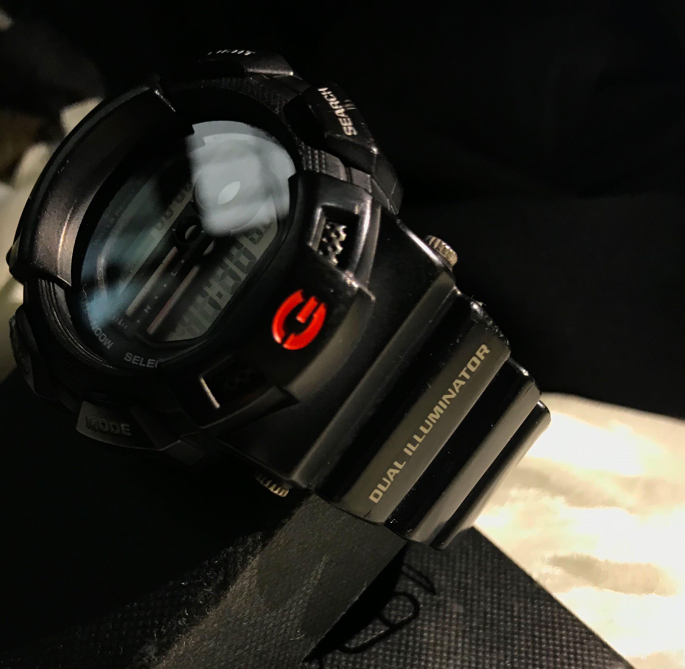 G shock clearance dual illuminator
