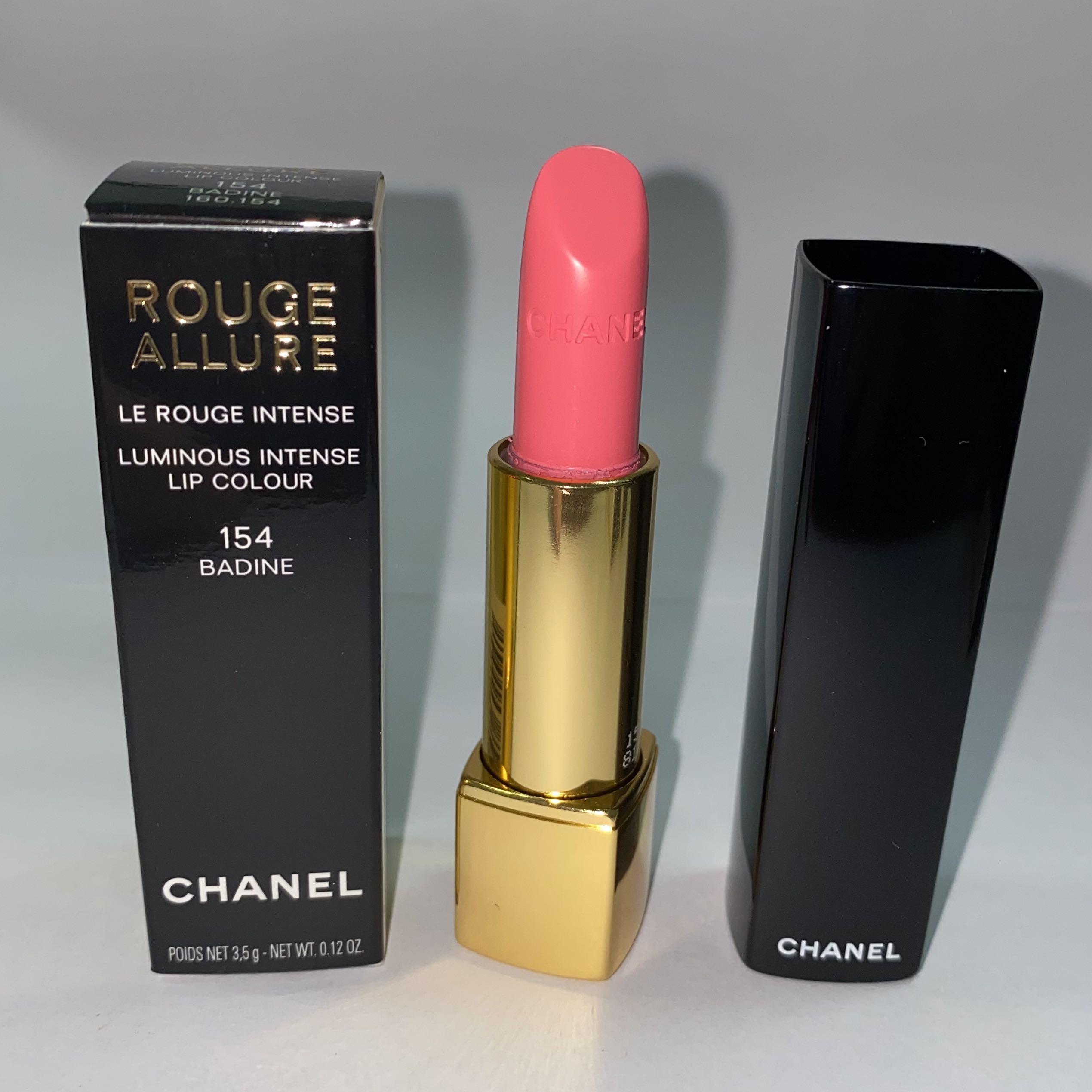 Chanel Rouge Allure Lipstick Lip Colour 154 BADINE