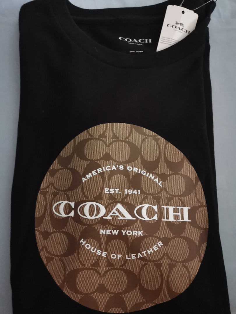 Coach T shirt, Men's Fashion, Tops & Sets, Tshirts & Polo Shirts 