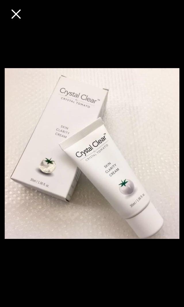 crystal clear skin