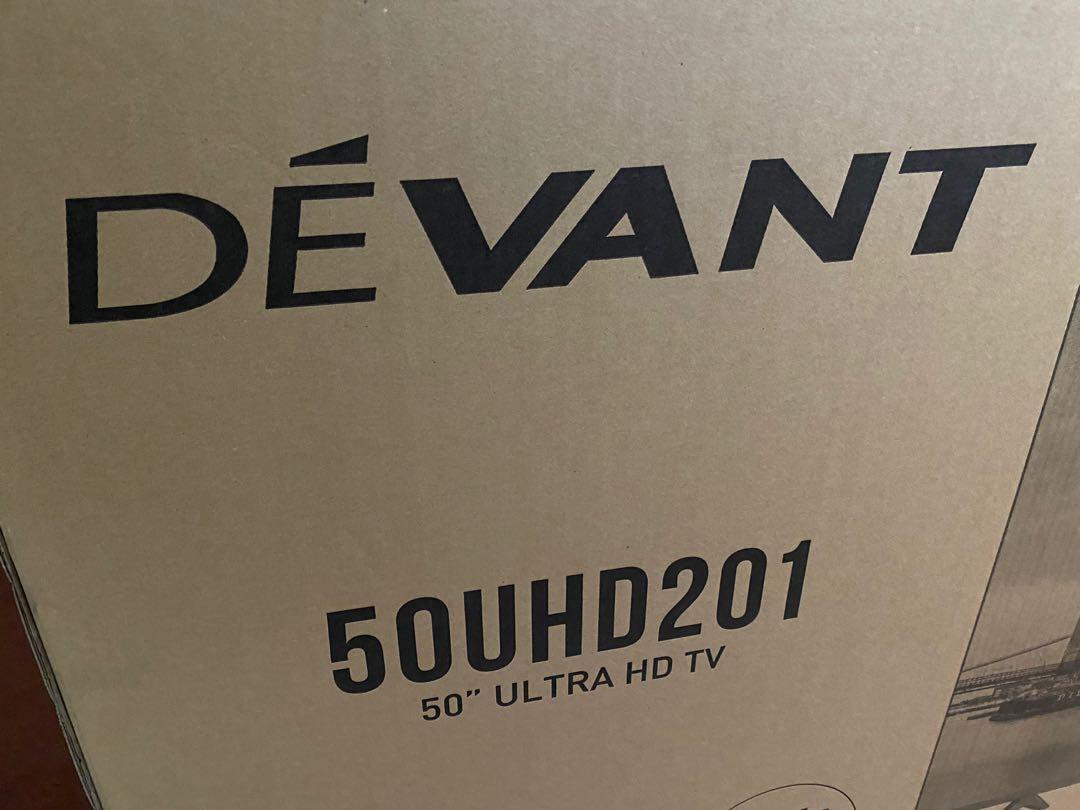 Devant 50" Ultra HD TV, TV & Home Appliances, TV & Entertainment, Blu