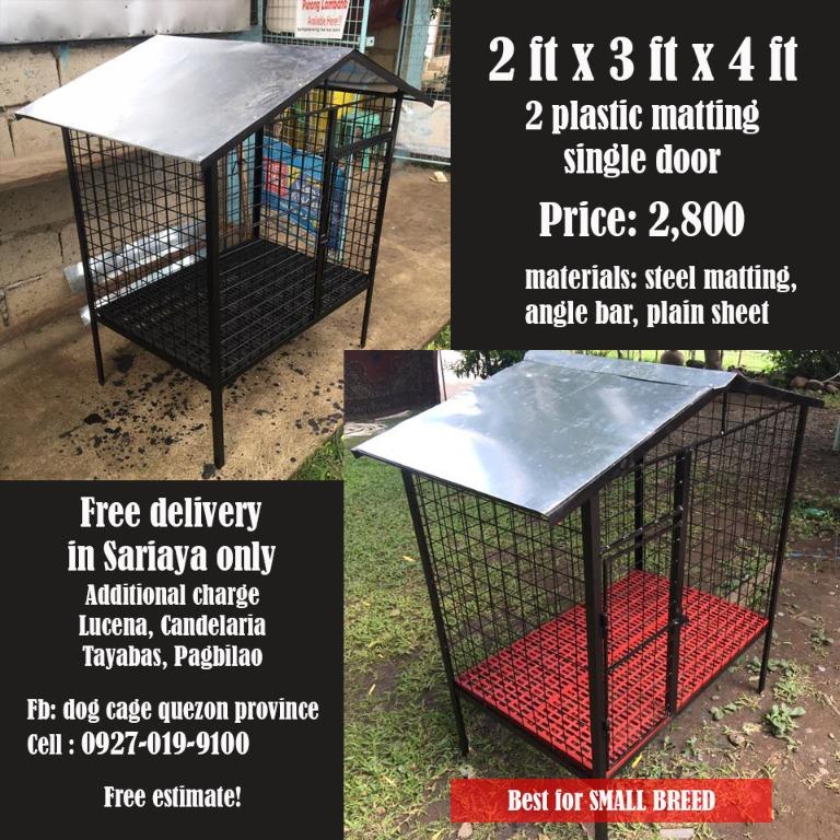 DOG CAGE SARIAYA QUEZON, Pet Supplies, Homes & Other Pet Accessories on
