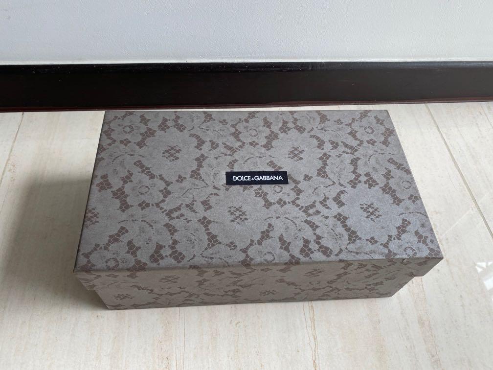 dolce gabbana shoe box